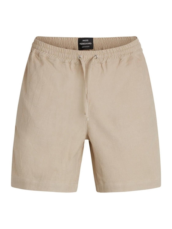 Mads Nørgaard Dyed Baby Cord Socco shorts - Summer sand